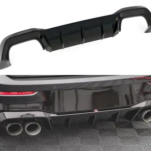 Volkswagen Golf R Mk8 - vložka zadního nárazníku ver.1, Maxton design Značkový
