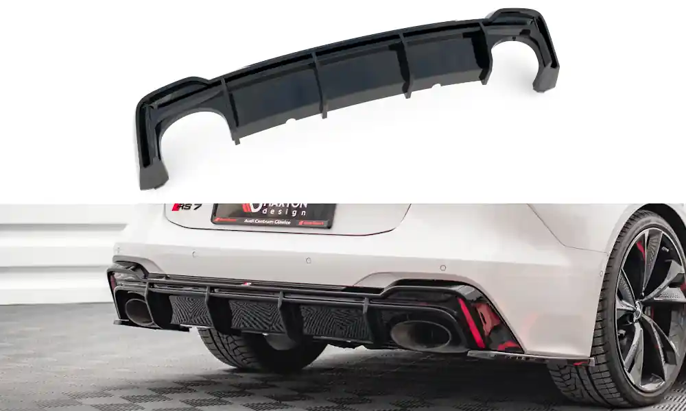 Koupit Online Audi RS6 C8 / RS7 C8, vložka zadního nárazníku, Maxton design
