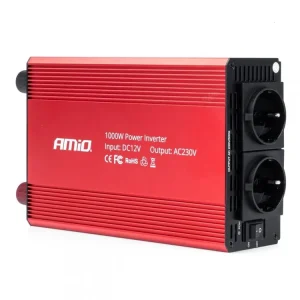 Odeslání Ihned Měnič napětí AMiO 12V/24V/230V 1000W/2000W 3x230V PI05