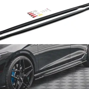 Volkswagen Golf R Mk8 - difuzory pod boční prahy, Maxton design Sleva