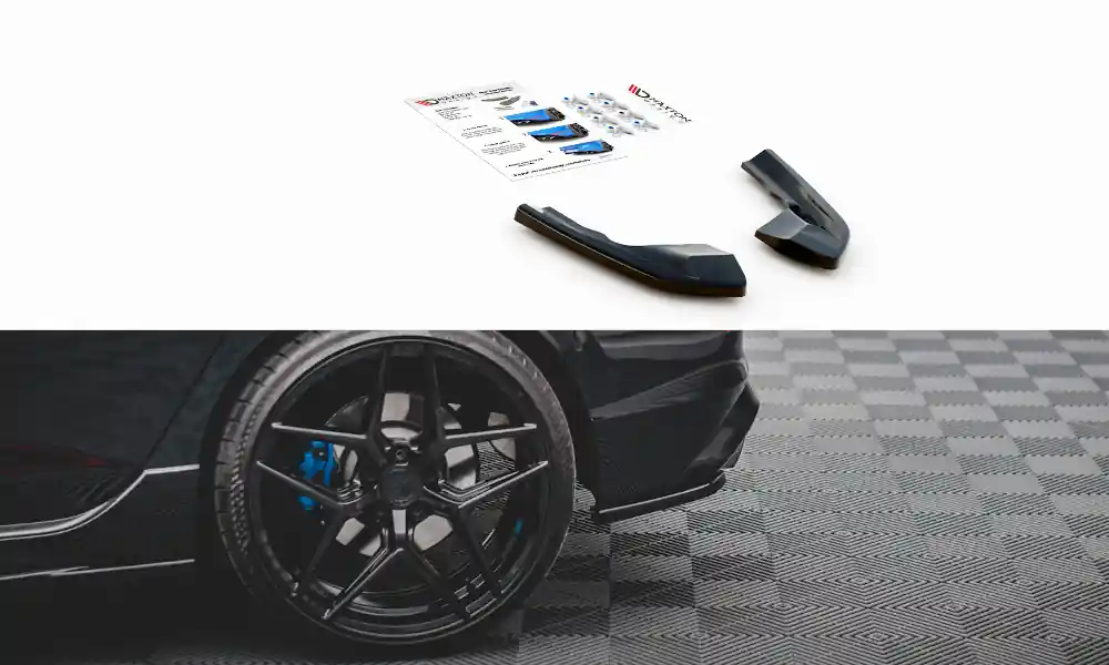 Volkswagen Golf R Mk8 - spoiler pod zadní nárazník, Maxton Design Originální