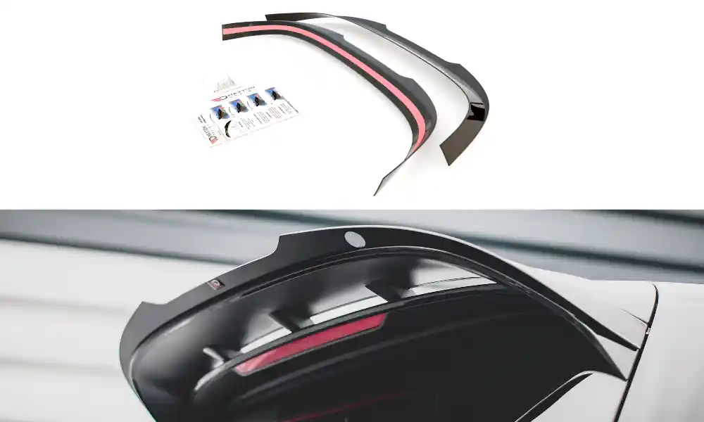 Bezpečná Platba Volkswagen Golf R Mk8 - prodloužení spoileru, Maxton design