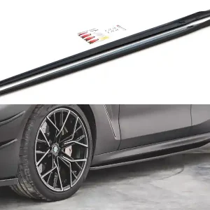 Rychlé Dodání BMW Řada M8 Gran Coupe/F93 - difuzory pod boční prahy ver.2, Maxton design