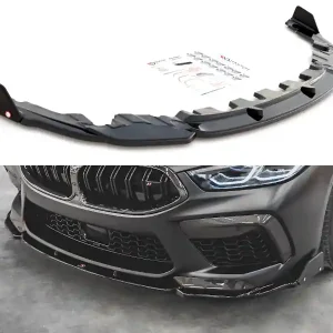 Speciální Cena BMW Řada M8 Gran Coupe/F93 - spoiler pod přední nárazník s křidélky ver.1, Maxton design