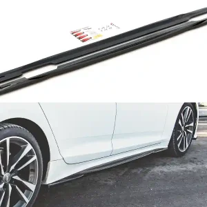 Přímo Od Výrobce Audi A5 S5/RS5/S5/F5 FL - difuzory pod boční prahy, Maxton Design