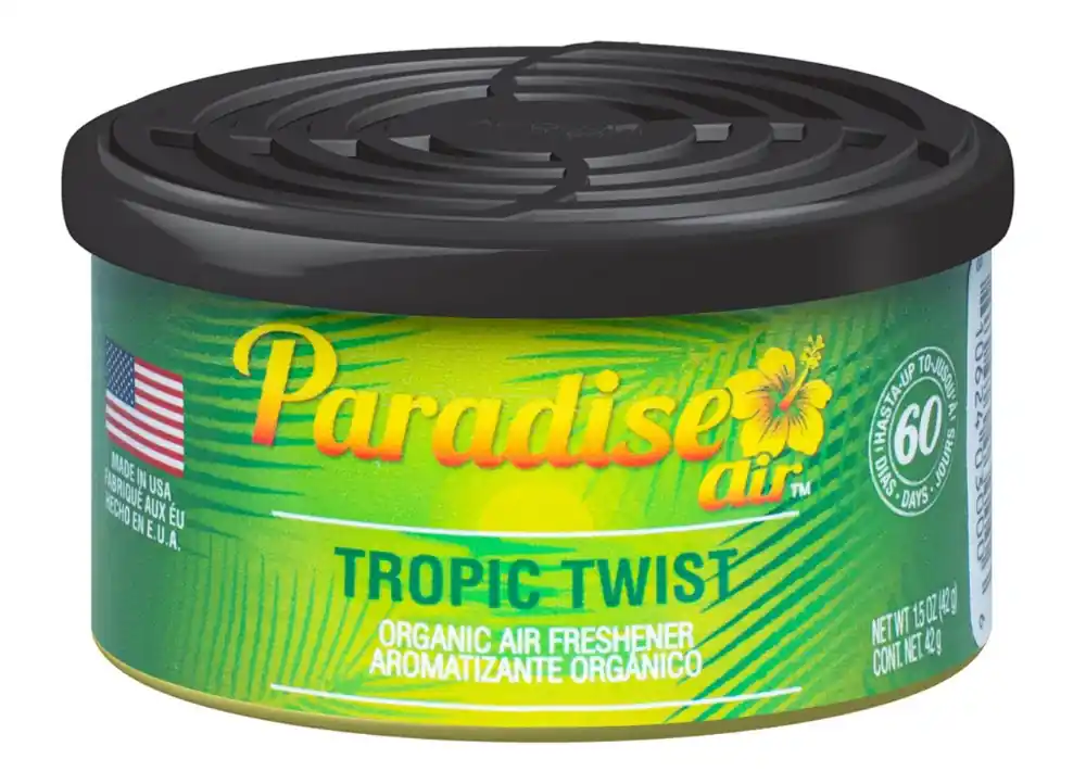 Dokud Zásoby Vydrží Osvěžovač vzduchu Paradise Air Organic Air Freshener, vůně Tropický vánek