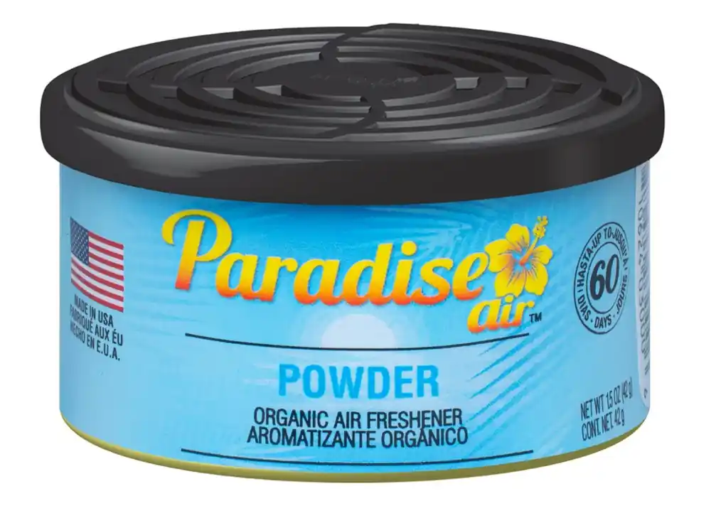 Osvěžovač vzduchu Paradise Air Organic Air Freshener, vůně Powder Nejprodávanější