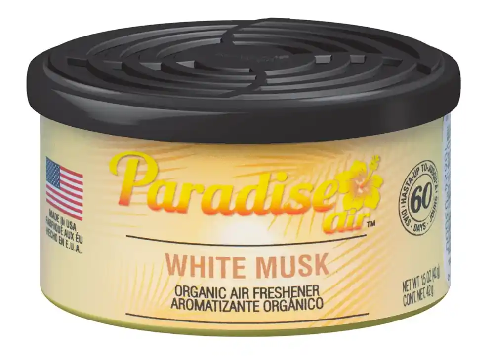 Originální Osvěžovač vzduchu Paradise Air Organic Air Freshener, vůně White Musk