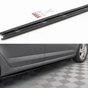 Expresní Doručení Škoda Octavia 3 + Facelift - difuzory pod boční prahy, Maxton design
