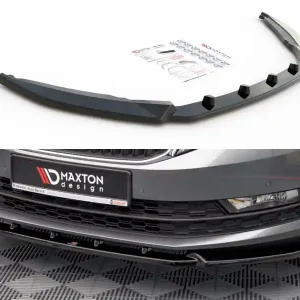 Škoda Octavia MK3 Facelift - spoiler pod přední nárazník ver.1, Maxton design Horká Nabídka