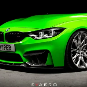 BMW M3 F80 - karbonový splitter pod originální přední nárazník, EVAERO Značkový