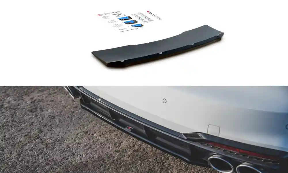 Nakupujte Hned Audi A5 S5/RS5/S5/F5 FL, středový spoiler pod zadní nárazník, Maxton design