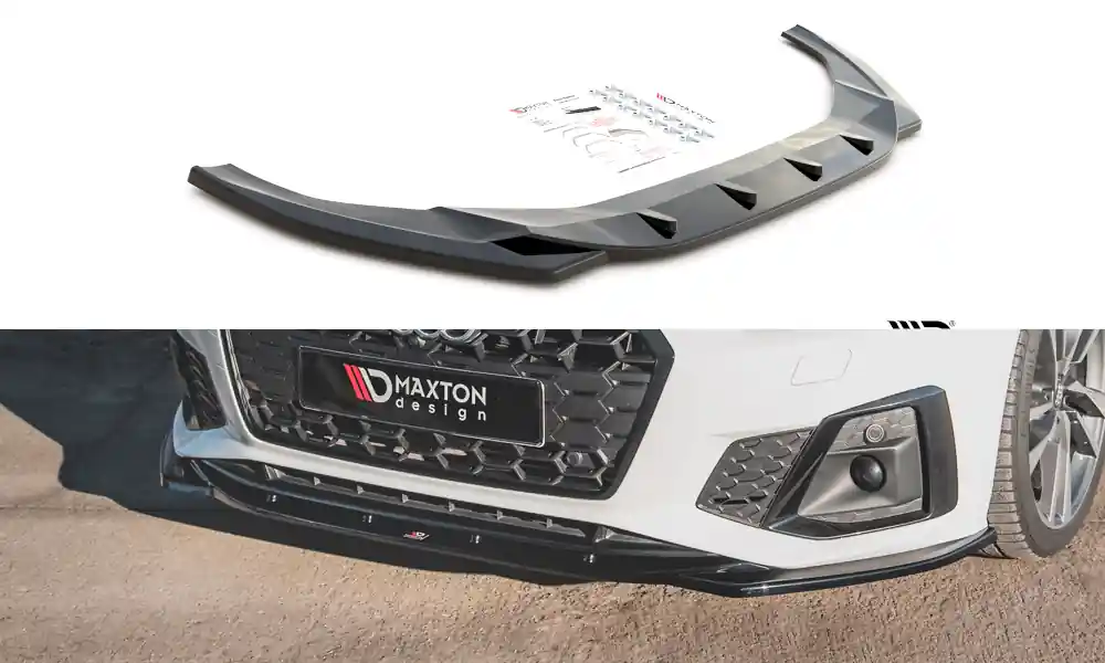 Audi A5 S5/RS5/S5/F5 FL, spoiler pod přední nárazník, Maxton Design Autentický