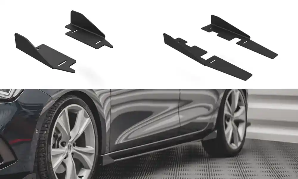 Seat Leon FR Mk4, křidélka bočních difuzorů, Maxton design Rychlé Dodání