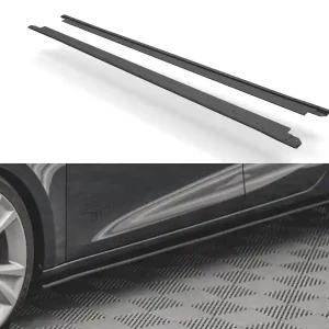Seat Leon FR Mk4, difuzory pod boční prahy, plast ABS bez povrchové úpravy, Maxton design Vrácení Zdarma