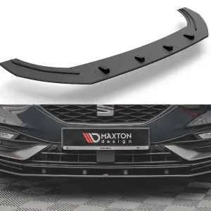 Must-Have Seat Leon FR Mk4, spoiler pod přední nárazník, plast ABS bez povrchové úpravy, Maxton design