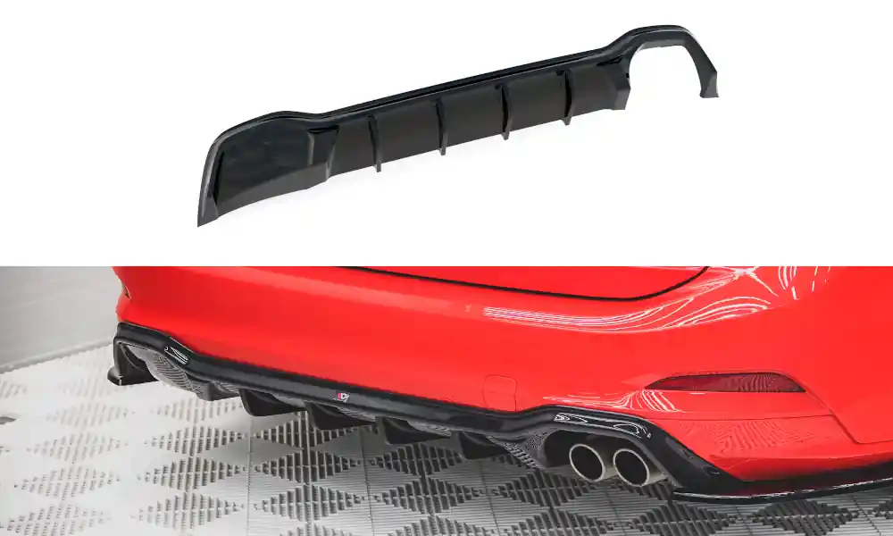 Ford Focus Mk4, vložka zadního nárazníku, ST-Line, Combi, Maxton design Poslední Šance
