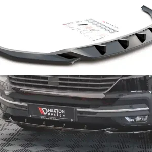 Volkswagen T6 Facelift, spoiler pod přední nárazník ver.2, Maxton design Akce