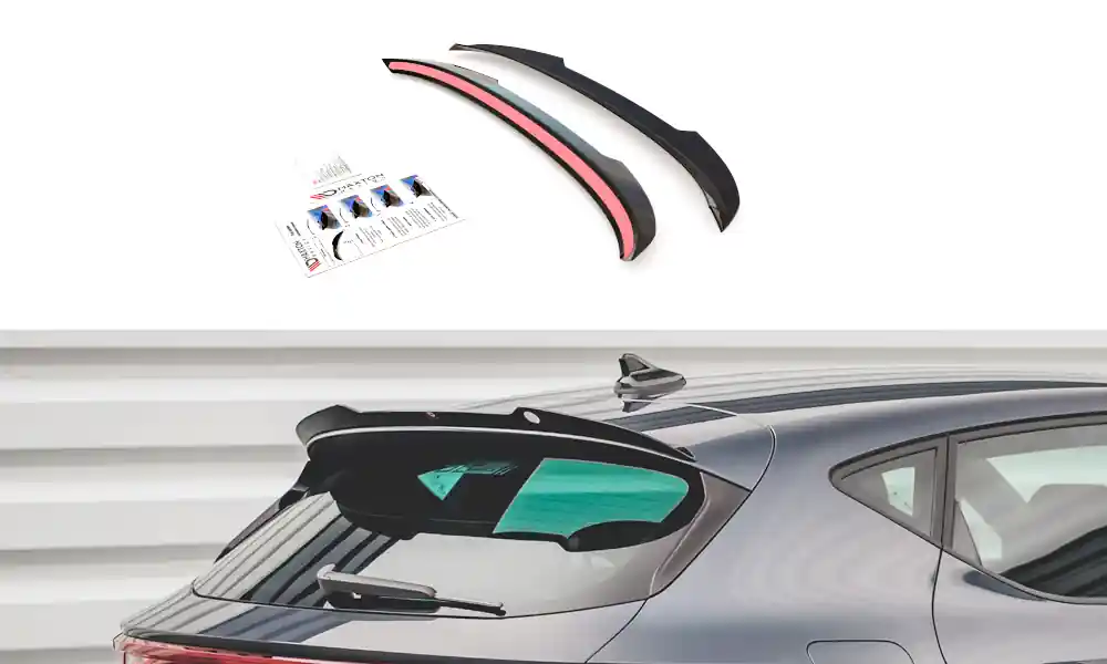 Autentický Seat Leon FR Mk4, prodloužení spoileru, Maxton design