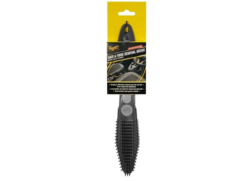Horká Nabídka Meguiar‘s Hair & Fibre Removal Brush - detailingový kartáč na odstranění vlasů a chlupů