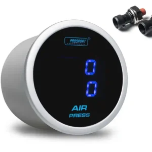 Finální Výprodej PROSPORT Performance přídavný budík řady Dual, typ snímače kompaktní elektronické, barva podsvícení modrá
