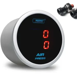 PROSPORT Performance přídavný budík řady Dual, barva podsvícení červená, typ snímače kompaktní elektronické Must-Have