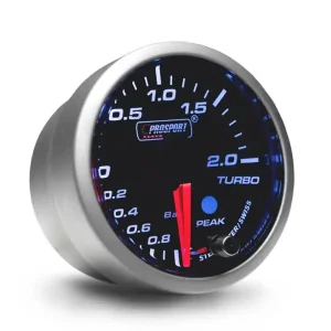 PROSPORT Performance přídavný budík řady Premium, tlak turba do 2 bar Jen Po Omezenou Doba