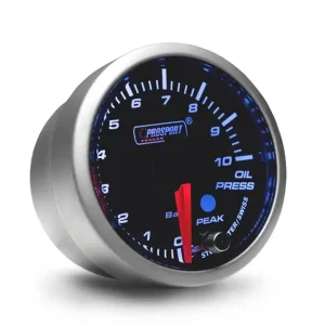 Vrácení Zdarma PROSPORT Performance přídavný budík řady Premium, tlak oleje