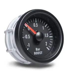 Sezónní Sleva Autogauge palubní přístroj - tlak turba s černým podkladem