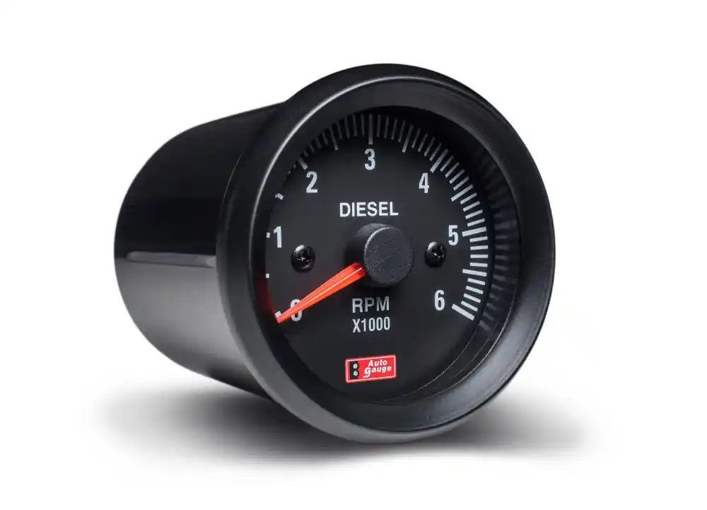 Výprodej Autogauge palubní přístroj - otáčkoměr pro dieselové motory 0-6000 ot.