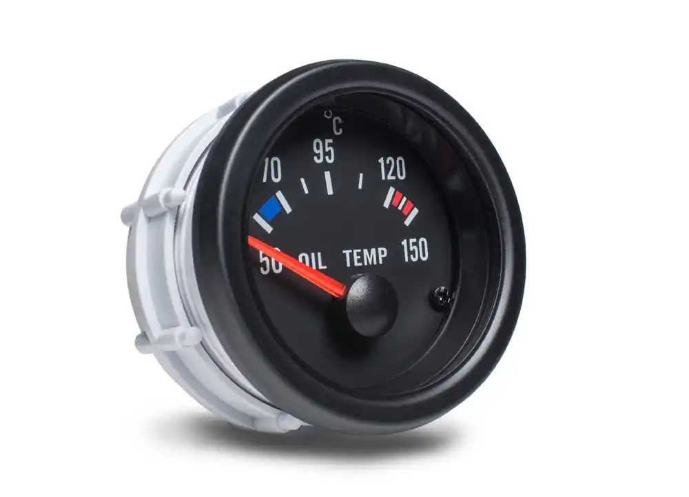 Výprodej Autogauge palubní přístroj - teplota oleje s černým podkladem