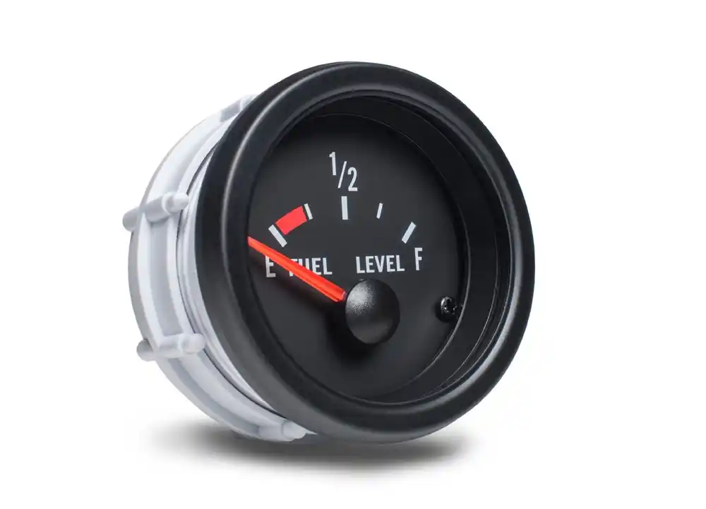 Autogauge palubní přístroj - hladina paliva s černým podkladem Top Prodej