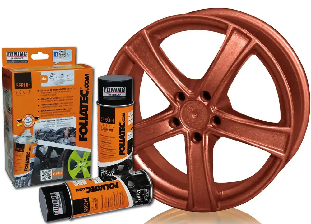 FOLIATEC fólie ve spreji (dip) 800 ml, Barva Měděná metalická Dokud Zásoby Vydrží
