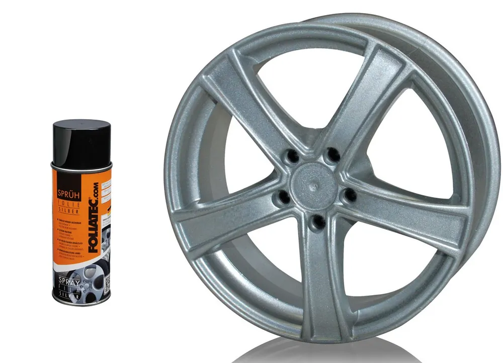 FOLIATEC fólie ve spreji (dip) 400 ml, barva Stříbrná metalická Výhodná Nabídka