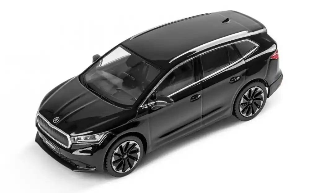 Přímo Od Výrobce Abrex model 1 43 ŠKODA ENYAQ iV i-SCALE - černá Magic