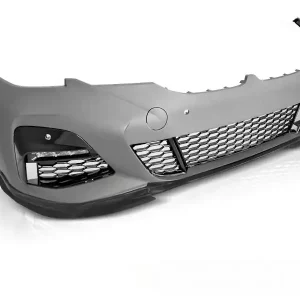 BMW G20/G21 19- PERFORMANCE - Přední nárazník s PDC s lesklým podspoilerem a bez otvoru pro ACC Originální