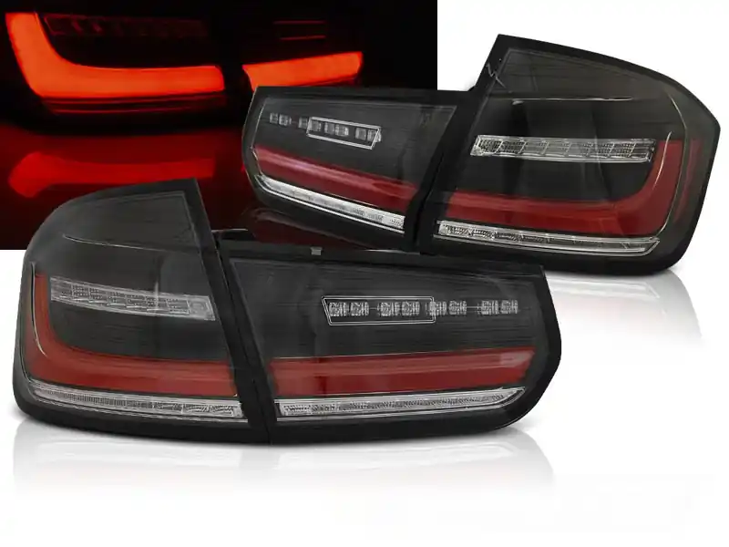 Super Cena BMW F30 11-18 SEDAN - zadní LED světla černá LED BAR
