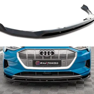 Audi E-Tron, spoiler pod přední nárazník ver. 2 Maxton Design Nejlepší Cena