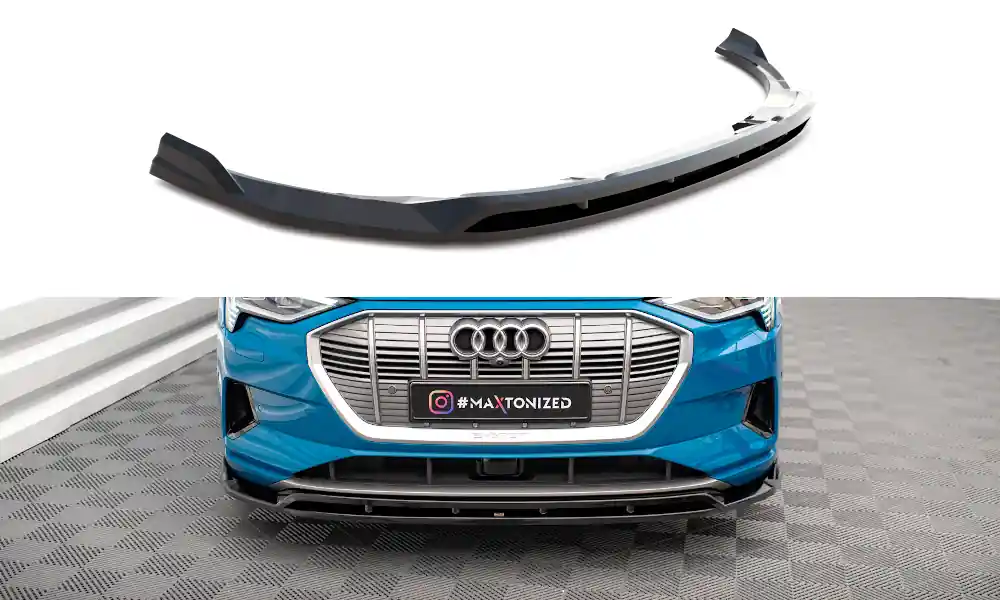 Audi E-Tron, spoiler pod přední nárazník ver. 2 Maxton Design Nejlepší Cena