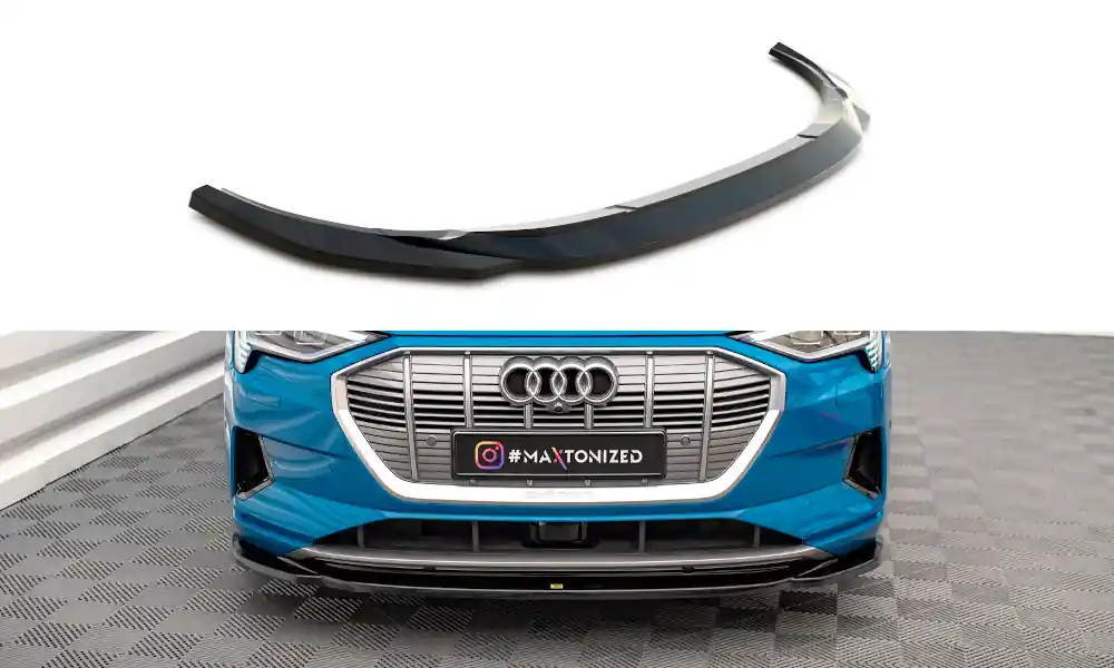Audi E-Tron, spoiler pod přední nárazník, Maxton Design Autentický