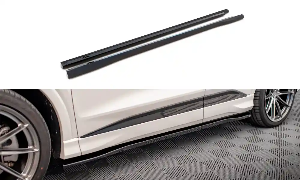 Audi Q4 E-Tron Mk1 Sportback, difuzory pod boční prahy, Maxton Design Novinka