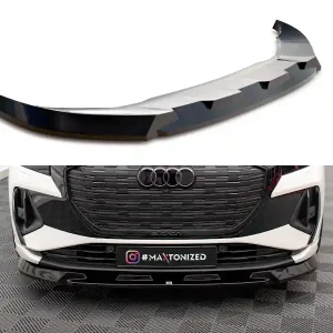 Akce Audi Q4 e-tron Mk1 Sportback, spoiler pod přední nárazník, Maxton Design