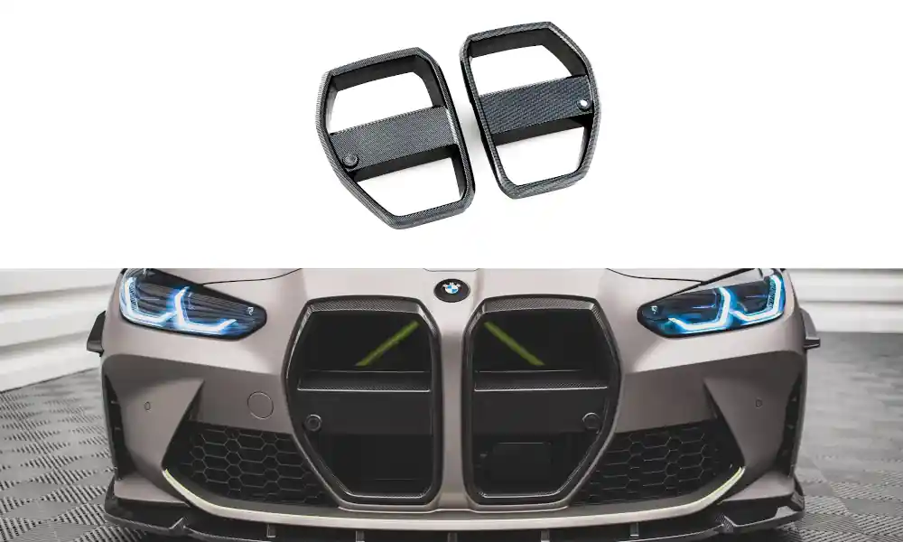 Novinka BMW M4 G82, karbonová sportovní maska chladiče, Maxton Design