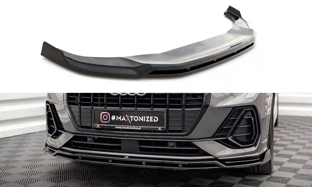 Nejlepší Cena Audi Q3 F3 S-Line, spoiler pod přední nárazník ver. 2, Maxton Design