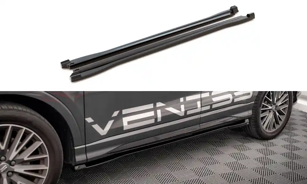 Audi Q3 F3 S-Line, difuzory pod boční prahy, Maxton Design Cenová Bomba