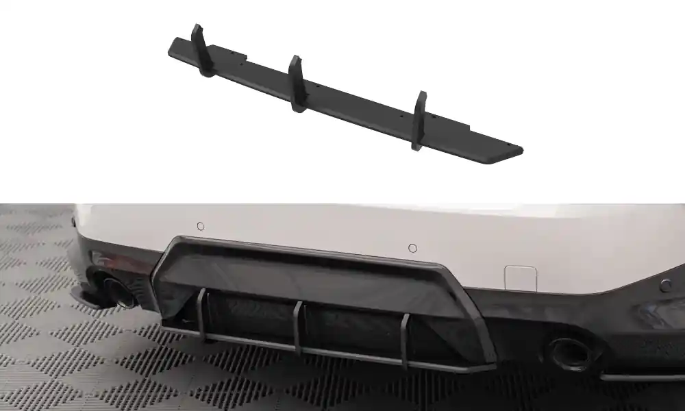 BMW řada 2 G42 M-Pack, "Street Pro" difuzor zadního nárazníku, plast ABS bez povrchové úpravy, Maxton Design Top Prodej