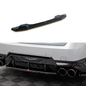 Ověřený BMW řada 2 G42 M240i, středový spoiler pod zadní nárazník, Maxton Design