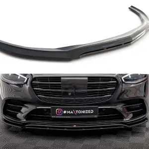 Bezpečná Platba Mercedes třída S W223 AMG-Line, spoiler pod přední nárazník, Maxton Design