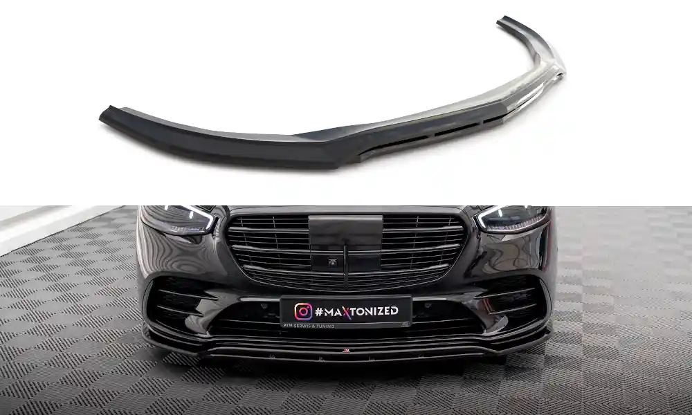 Bezpečná Platba Mercedes třída S W223 AMG-Line, spoiler pod přední nárazník, Maxton Design