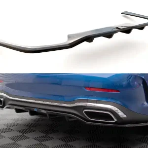 Mercedes třída C W206 AMG-Line, spoiler pod zadní nárazník s žebrováním, Maxton Design Finální Výprodej